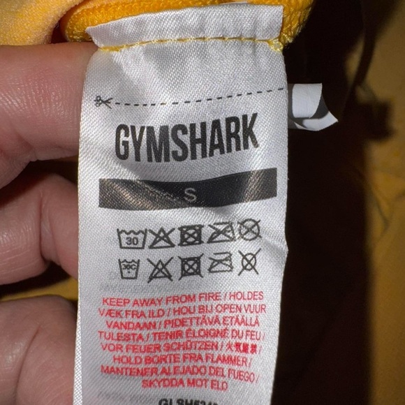 Gymshark Women's Vibrant Yellow Bike Shorts - Picture 3 of 4